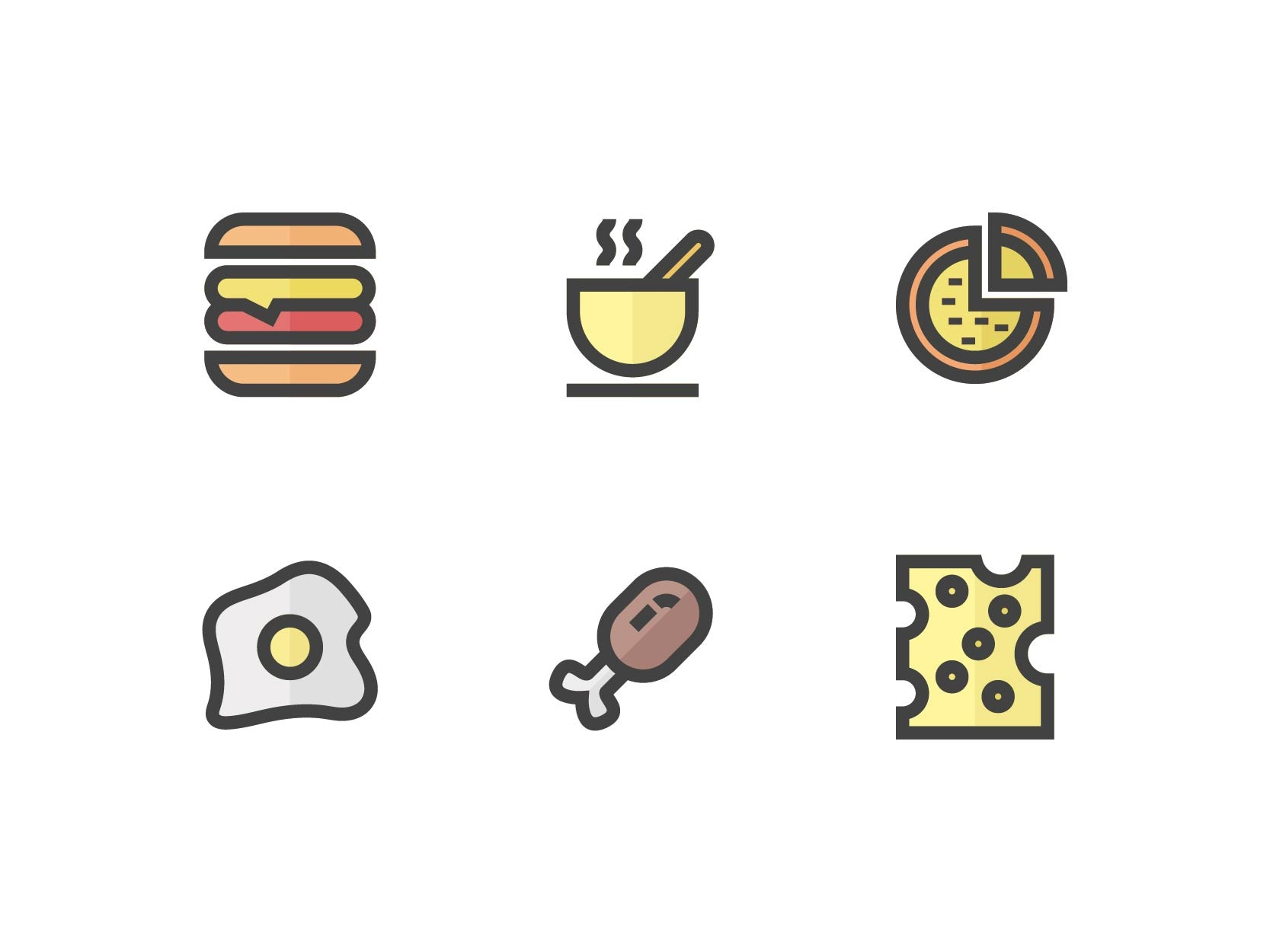 Food And Beverages Icons By Kmg Design On Dribbble