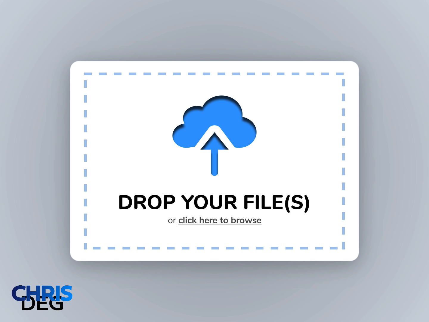 Daily UI Challenge #031 - File Upload Animation