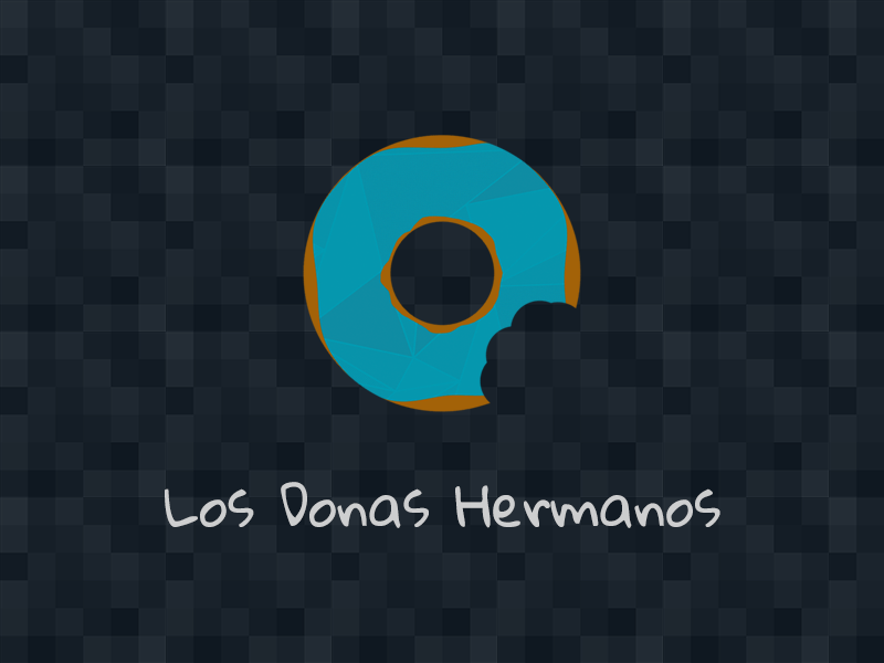 Los Donas Hermanos Logo By Lance Bush On Dribbble