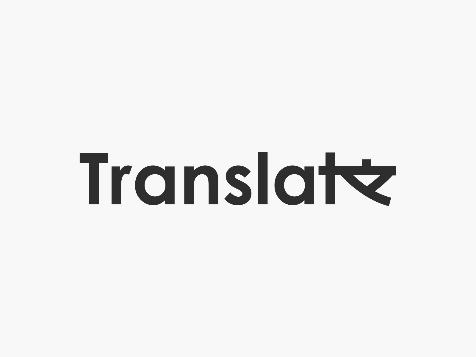 Translate Wordmark By Finalidea On Dribbble