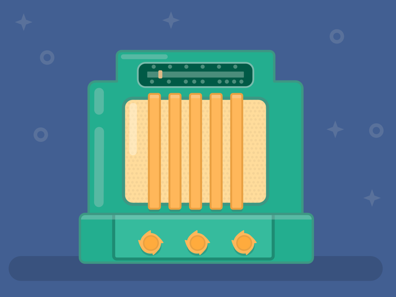 Very Old Radio By Andra Secelean On Dribbble