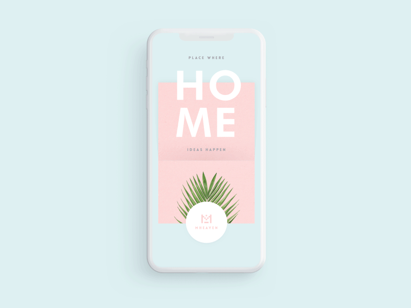 Mheaven app concept
