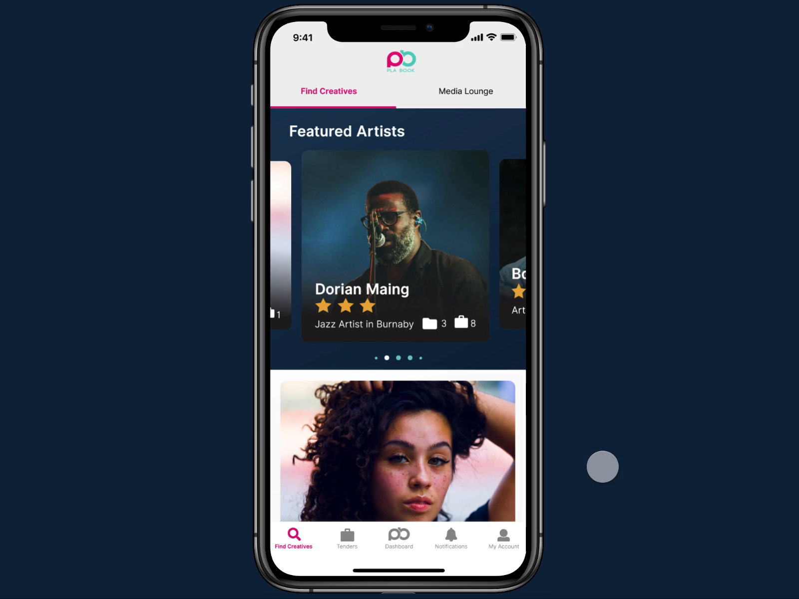Playbook Hub - Find Creatives Flow