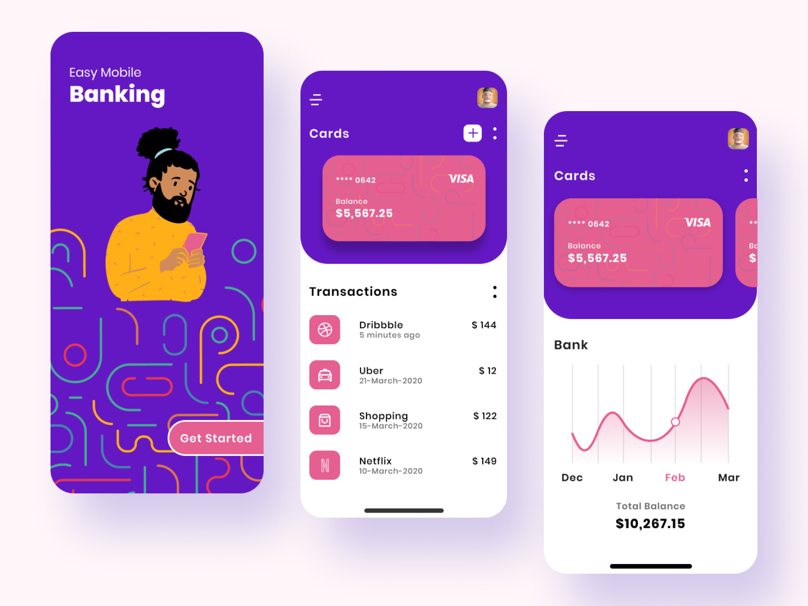 Payment App Ui Design By Parshant Designs On Dribbble