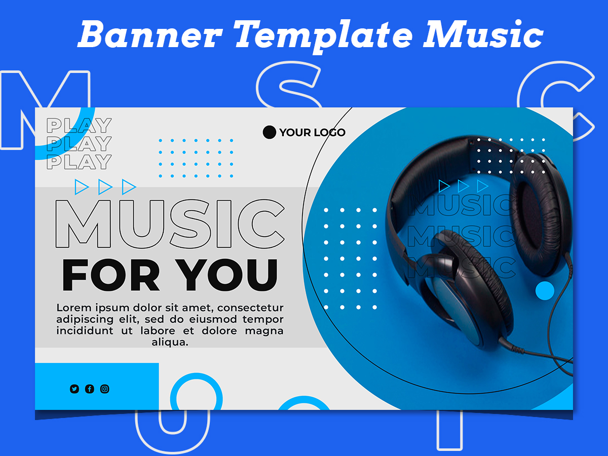 Music Ready To Share Banner Tamplate By FENIL SURANI On Dribbble