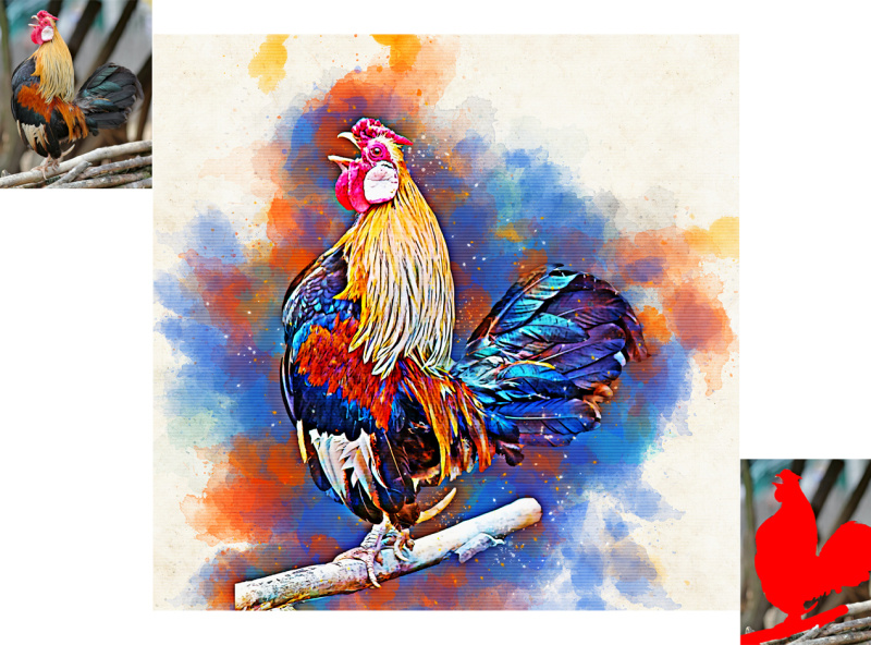 Watercolor Art Photoshop Action By AL AMIN On Dribbble