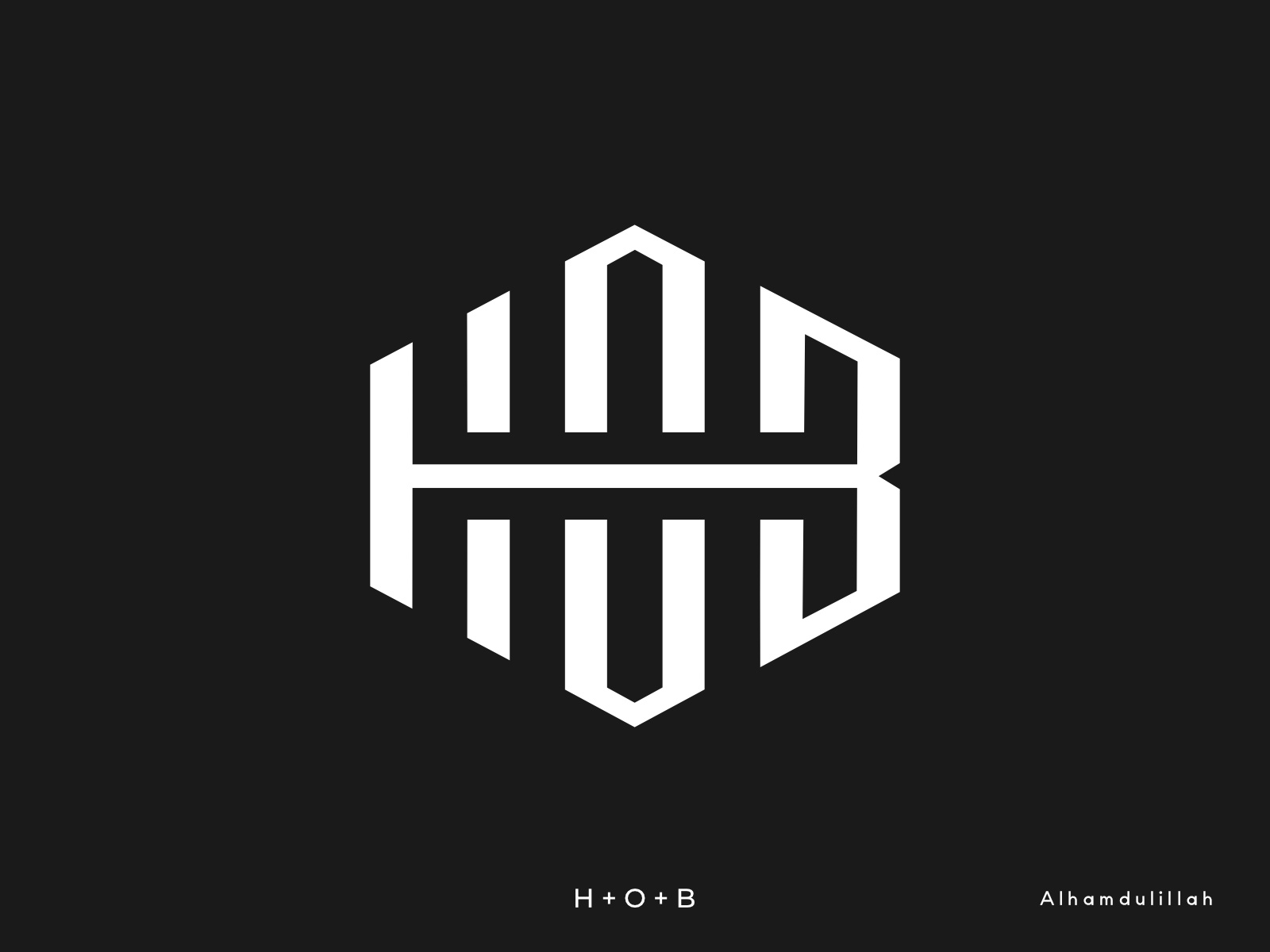 H O B Logo By Rimon Hasan On Dribbble