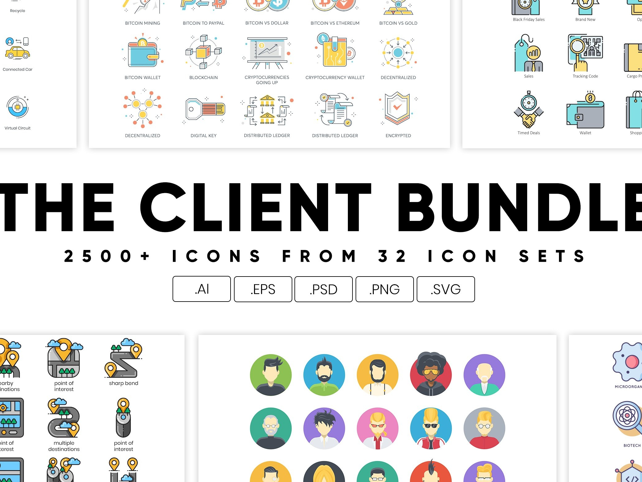 2,500+ Icons - The Client Bundle