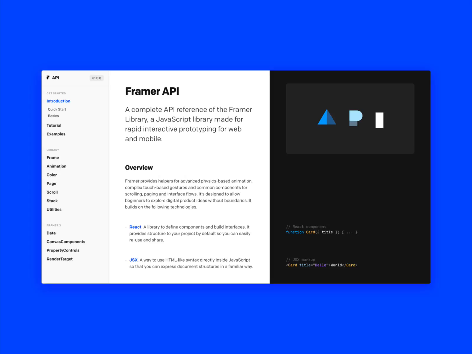 Framer Playground
