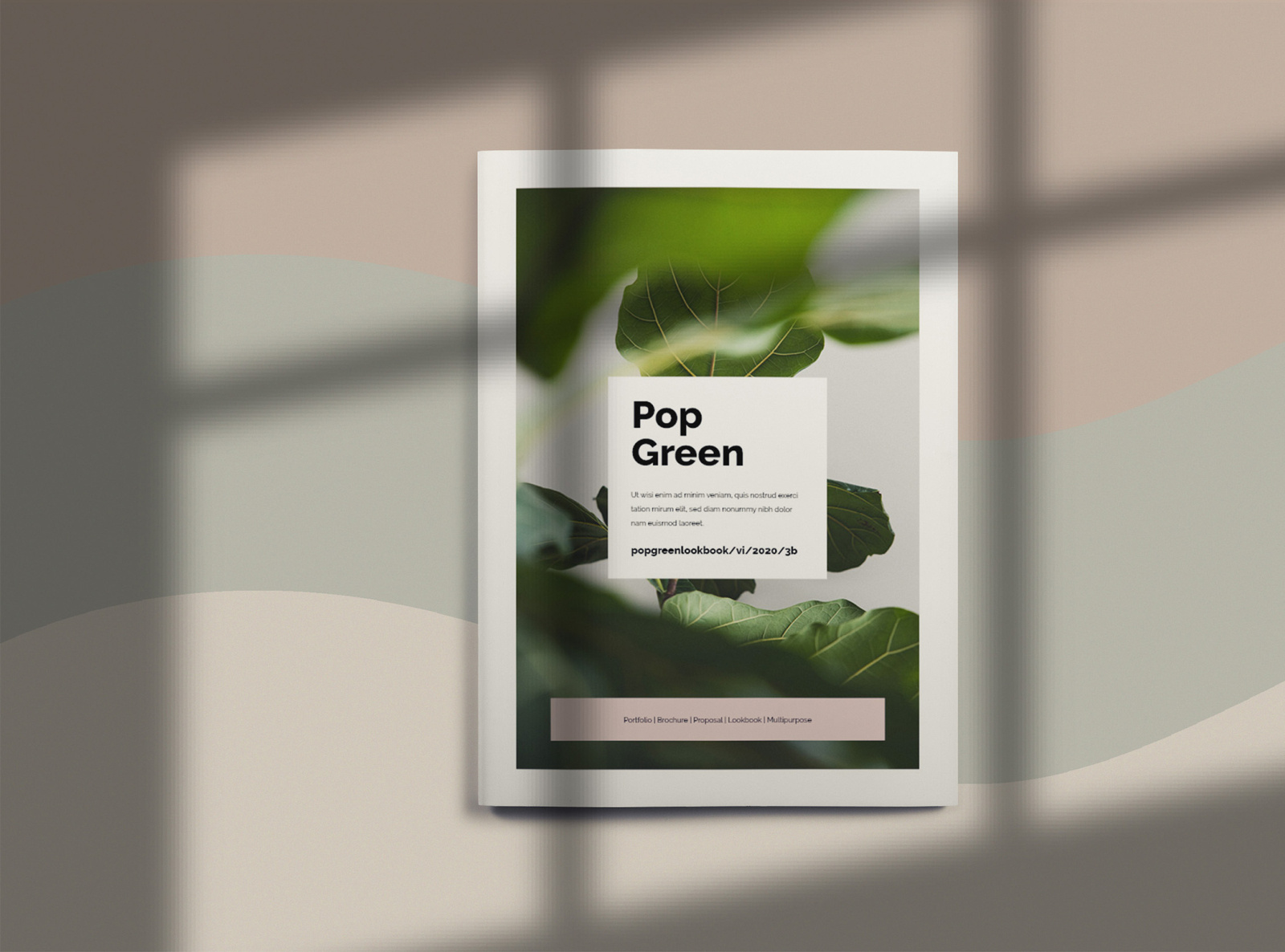 Pop Green Brochure Template Indesign By Ianmikraz On Dribbble