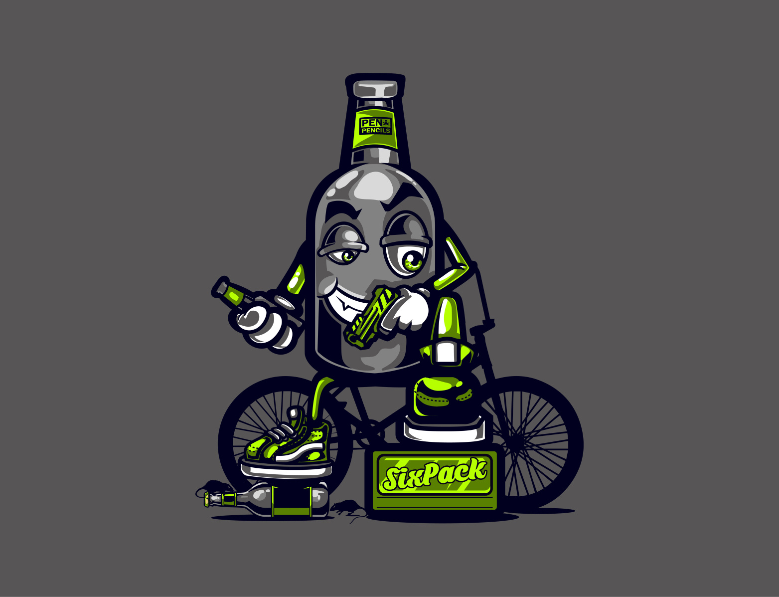 Ride And Beer By Penpencils On Dribbble