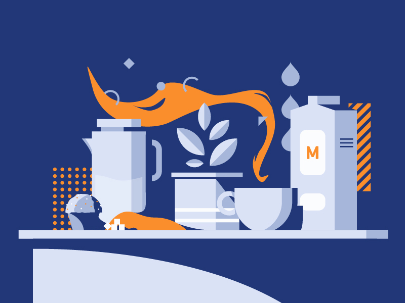 Coffee By Tristan Kromopawiro On Dribbble