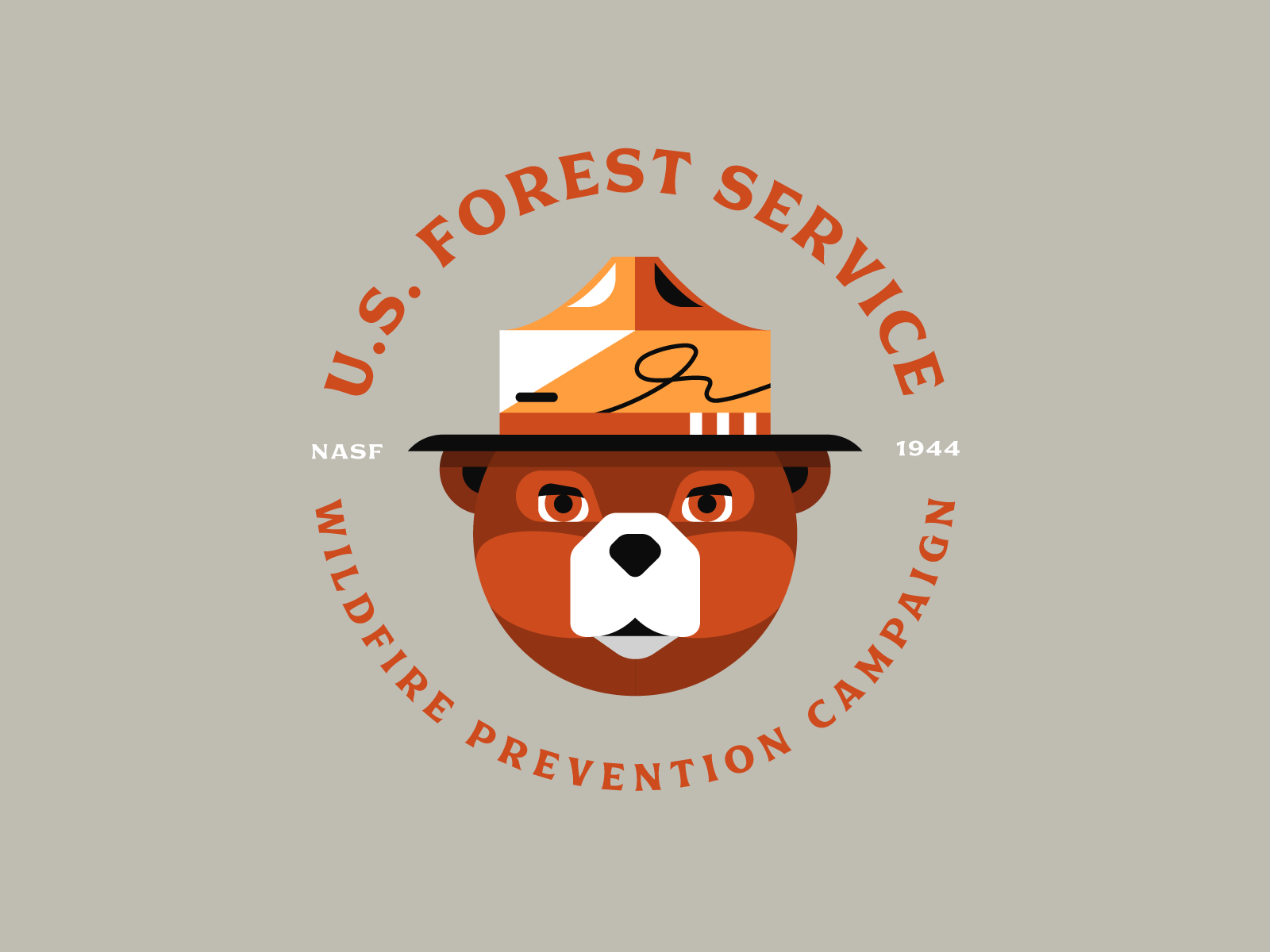 Smokey Bear By Tristan Kromopawiro On Dribbble