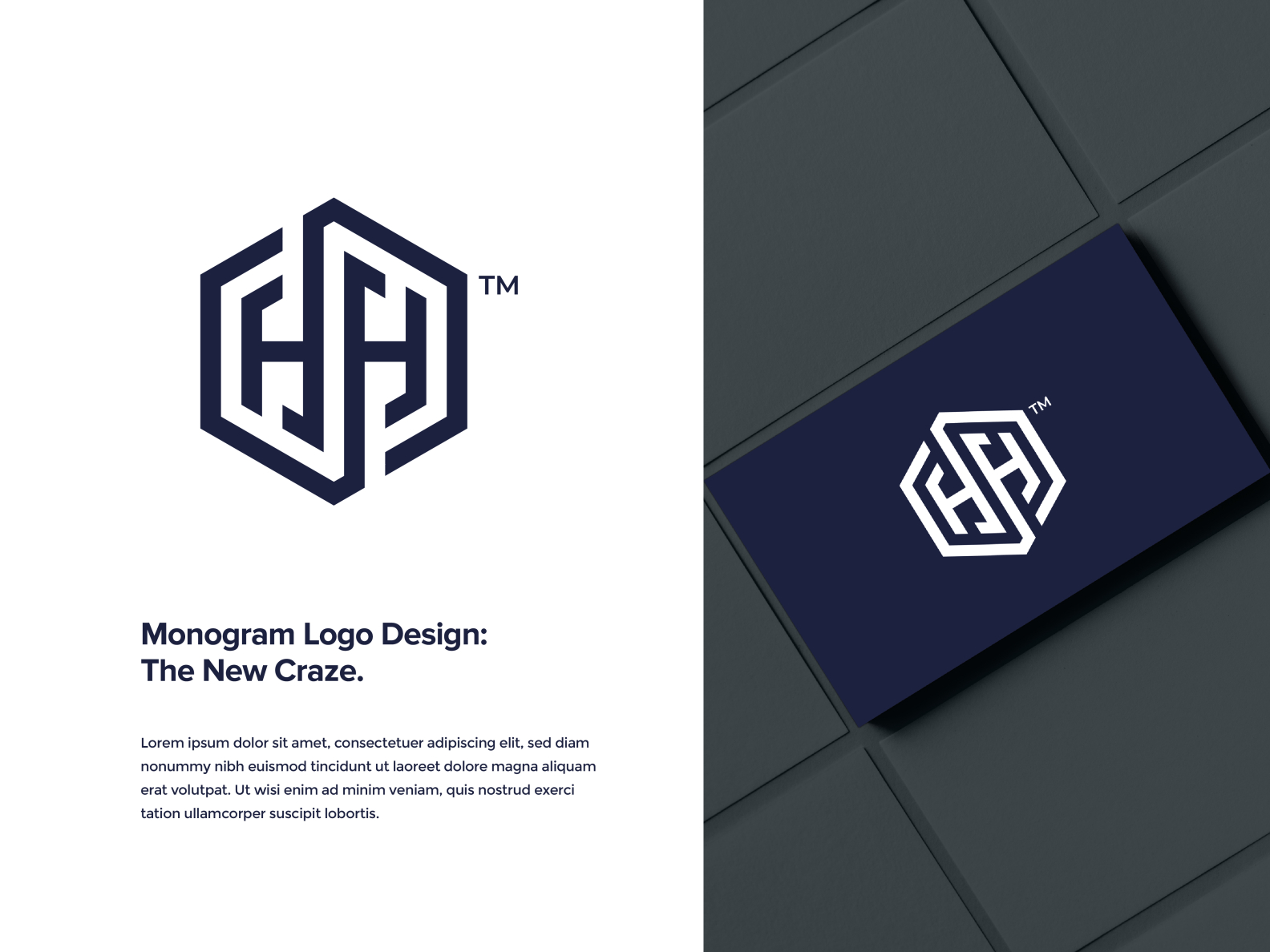 HH Monogram Logo Design Branding By Sabuj Ali On Dribbble