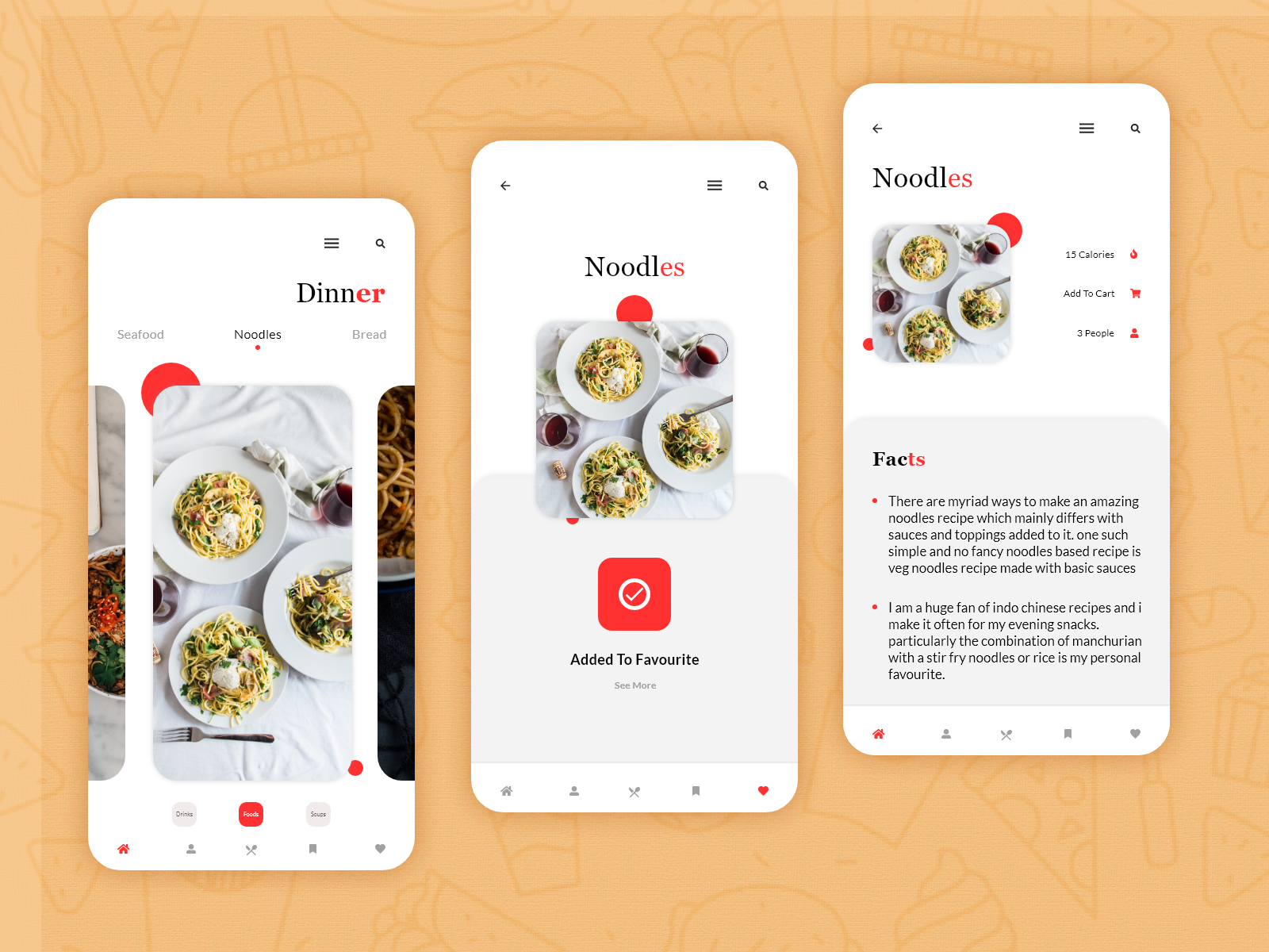 Food App Prototype By Prakash On Dribbble