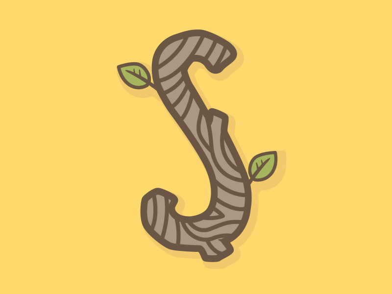 Custom Type Letter S By Van Berkemeyer On Dribbble