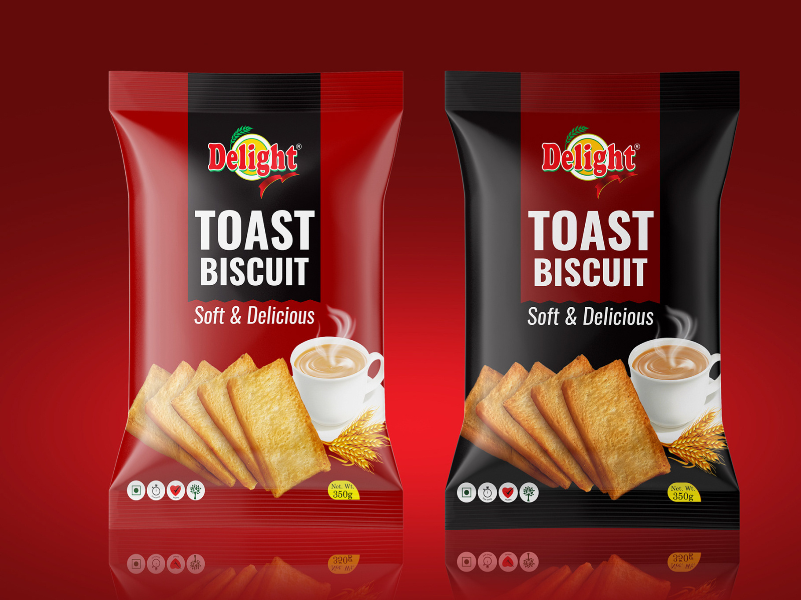 Toast Biscuits Packet By M Kalim On Dribbble