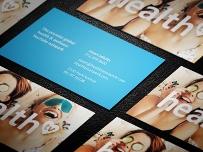 Health TV Business Cards By Michelle D Avella On Dribbble