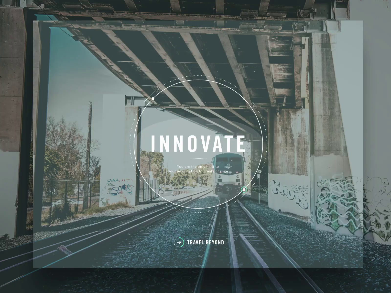 Innovate Website Hero Animation