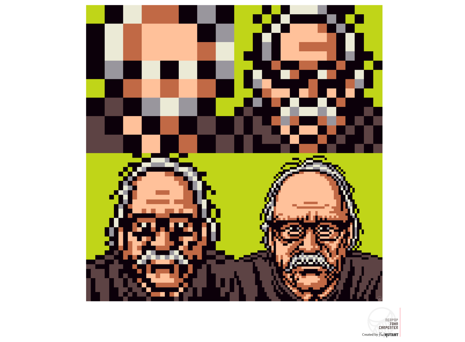 NeoPop John Carpenter By Bad Mutant On Dribbble