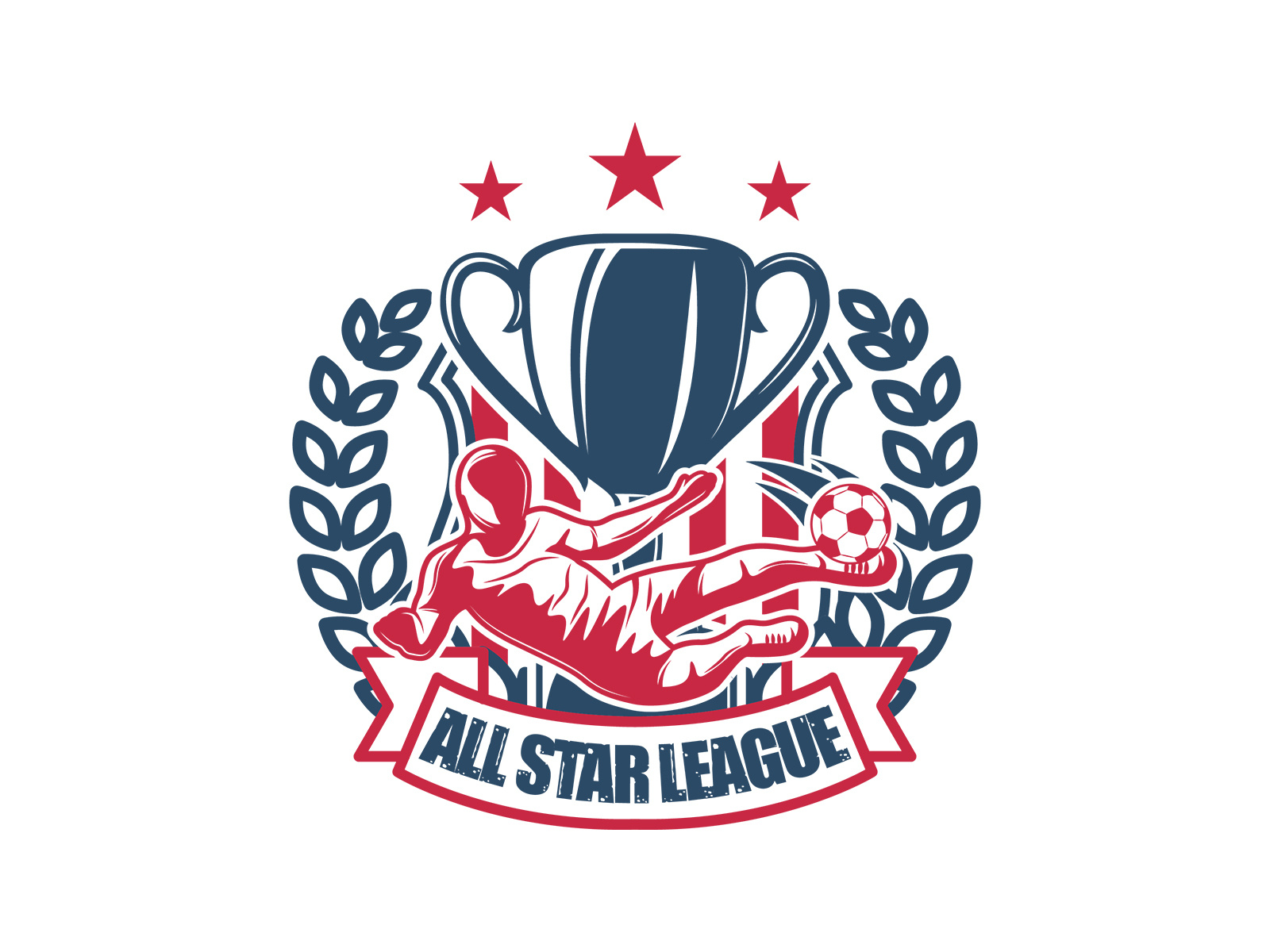 ALL STAR LEAGUE LOGO By KHAERUL SOFFA On Dribbble