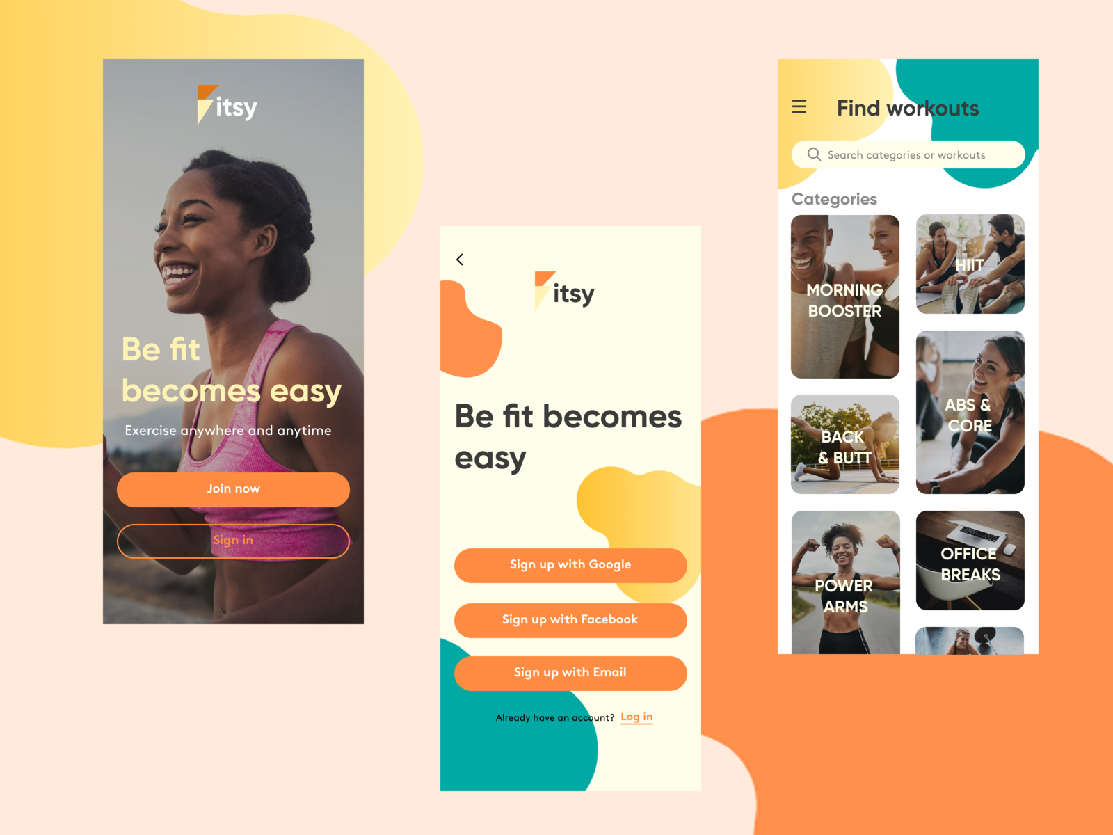 Fitsy Fitness App By Agatha Morisca On Dribbble