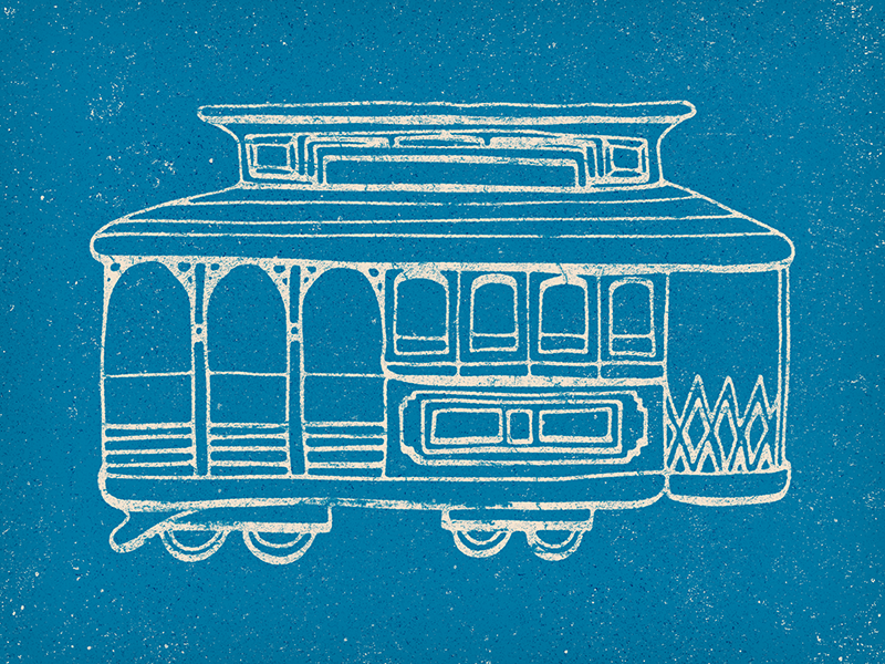 Sf Series Cable Car By Hope Armstrong On Dribbble