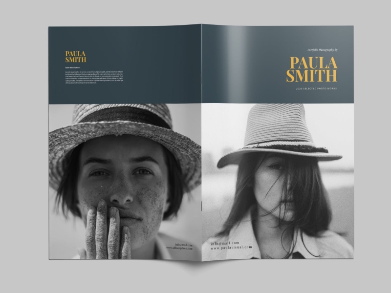 Photography Portfolio Brochure Template By Indesign Essence On Dribbble