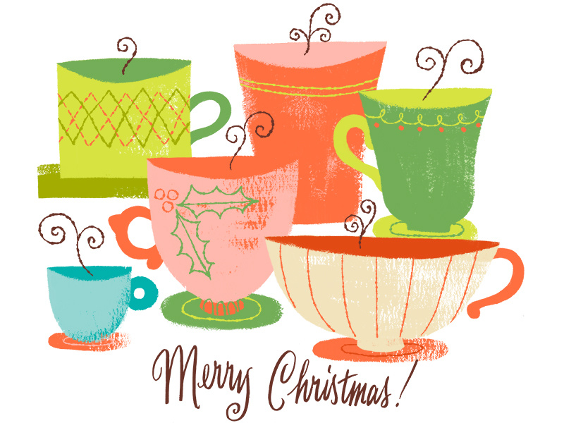 Christmas Cup Of Cheer By This Paper Ship On Dribbble