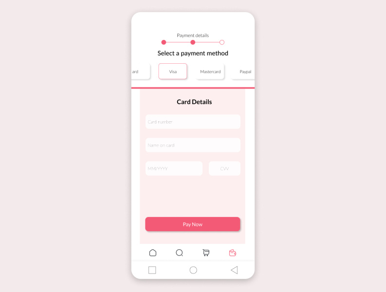 Credit Card Checkout By Jinal Shah On Dribbble