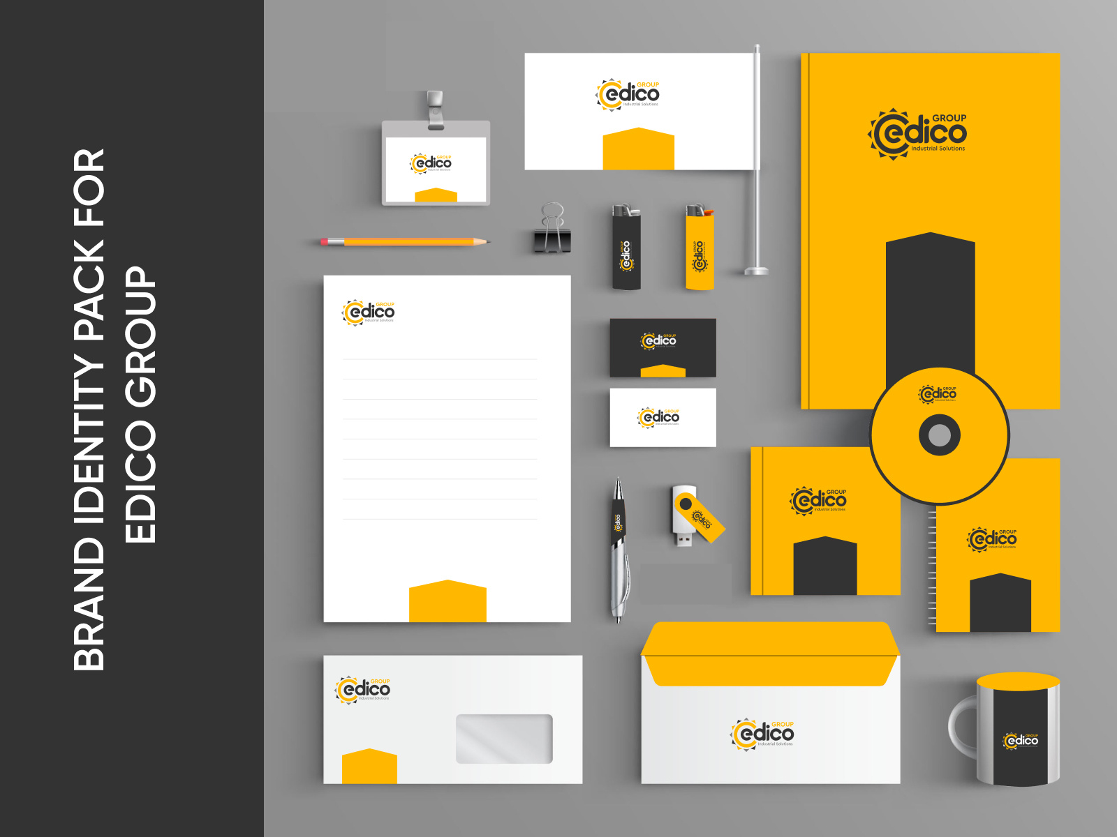 Branding Pack For Edico Group By Aleksander Vero On Dribbble