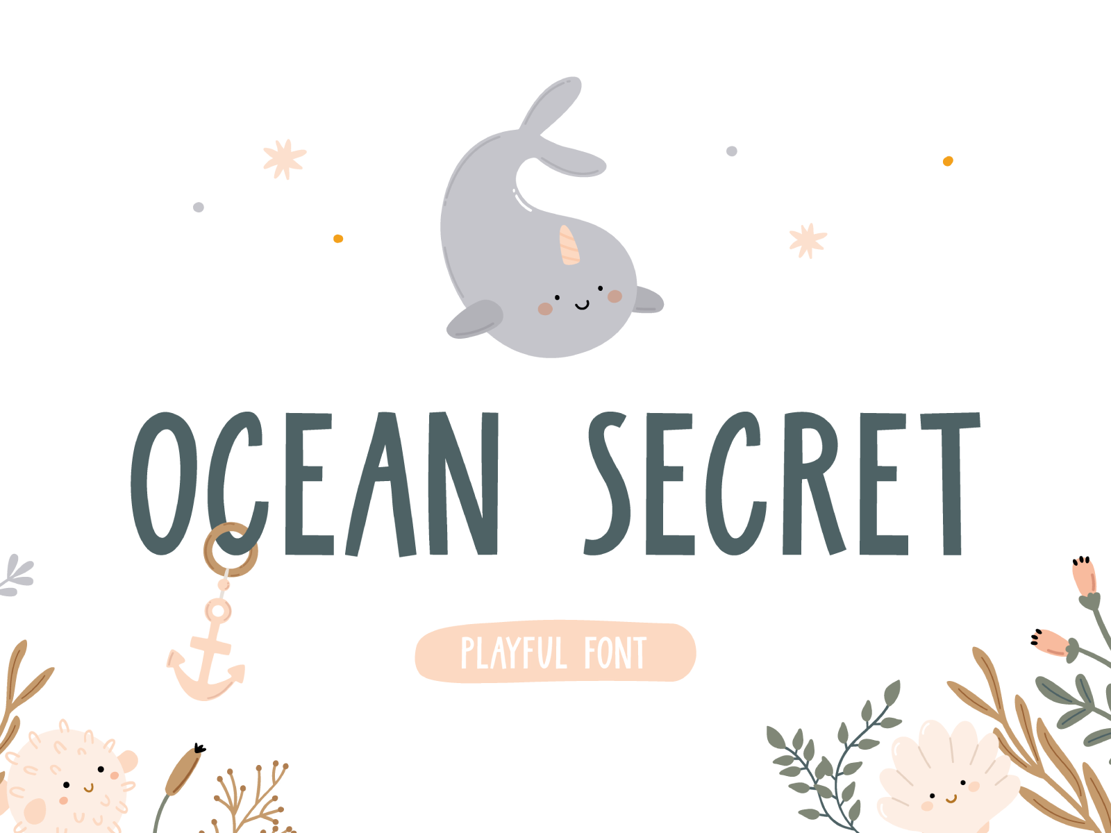 Ocean Secret Playful Font By Julia Volkova On Dribbble