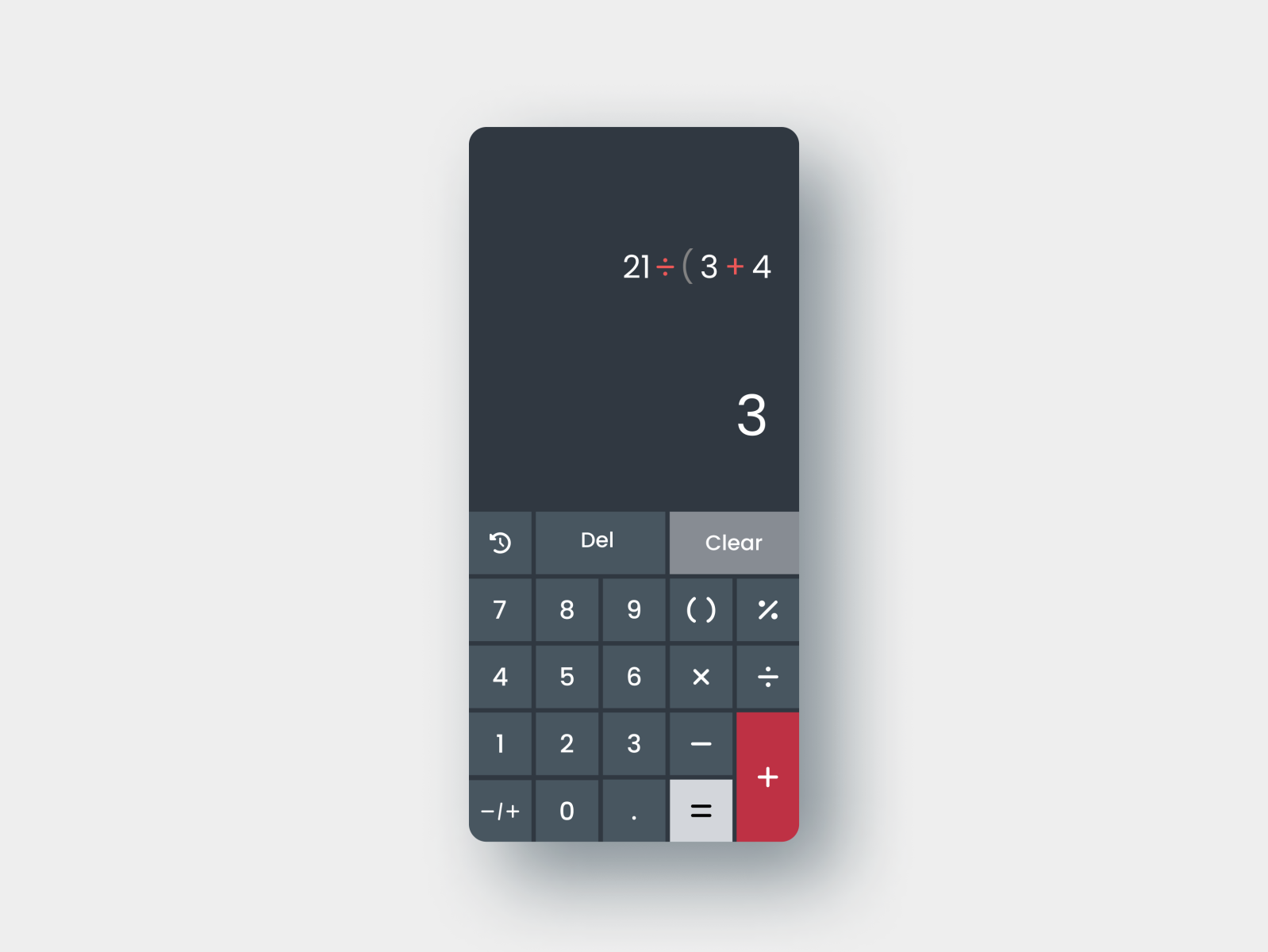 Daily Ui Challenge Calculator By Mina Zardosht On Dribbble