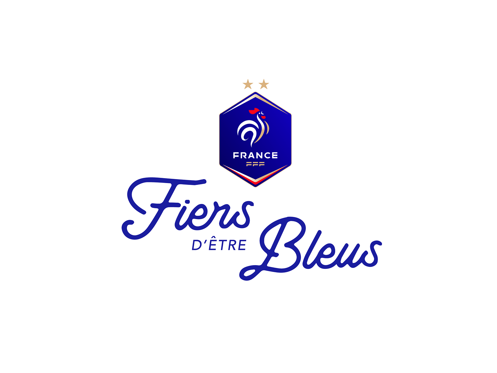 New Logo Fff France Fiers D Tre Bleus By Matthieumartigny On Dribbble