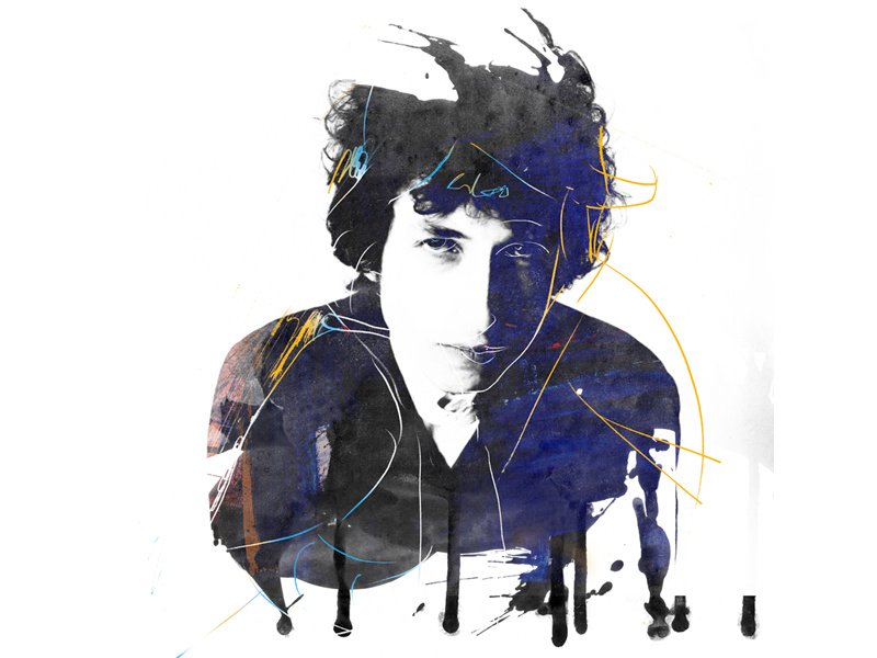 Bob Dylan By Manish Mansinh On Dribbble