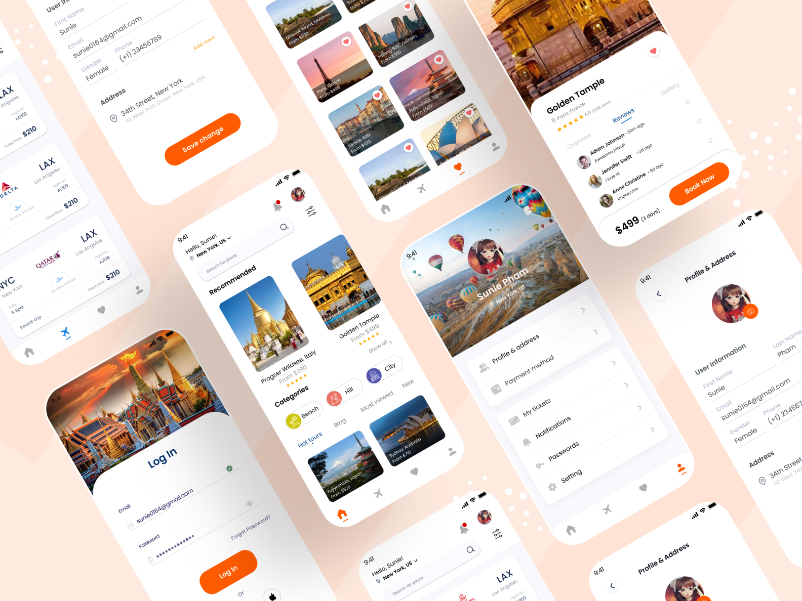 Travel App Design By Borkat Ulla On Dribbble