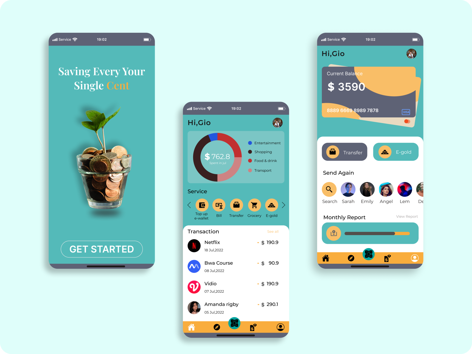 Mobile Banking Apps By Rizal Bahagia On Dribbble