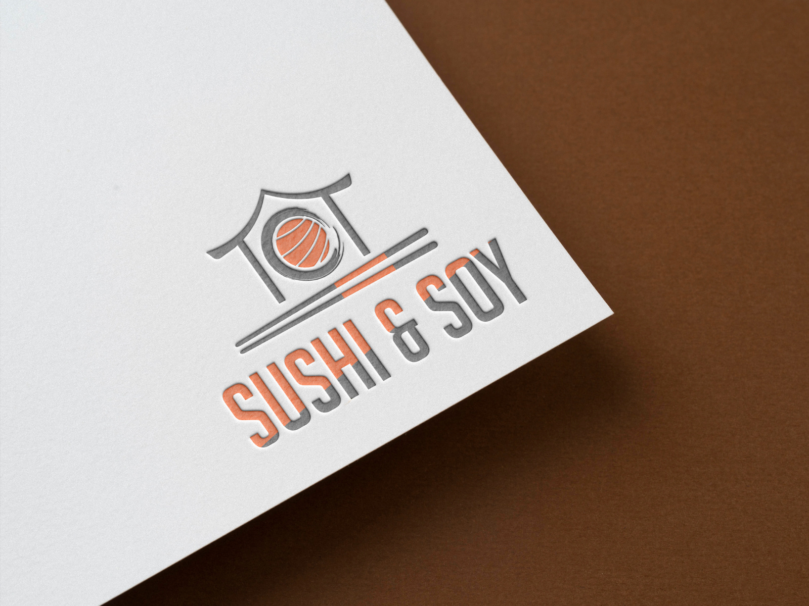 Minimal Sushi Restaurant Logo Design By Mst Nusrat Jahan On Dribbble