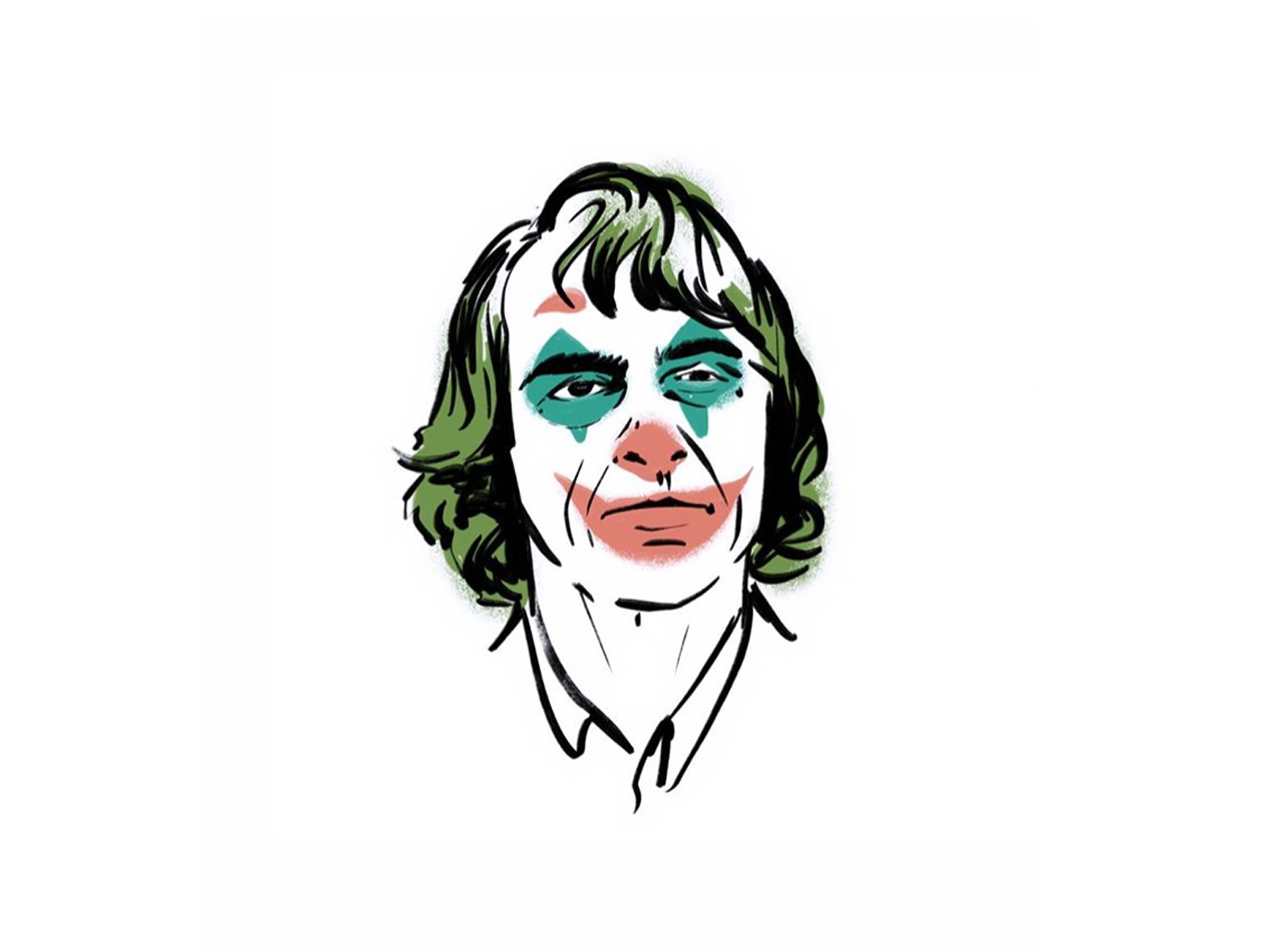 Joaquin Phoenix The Joker By Chad Landenberger On Dribbble