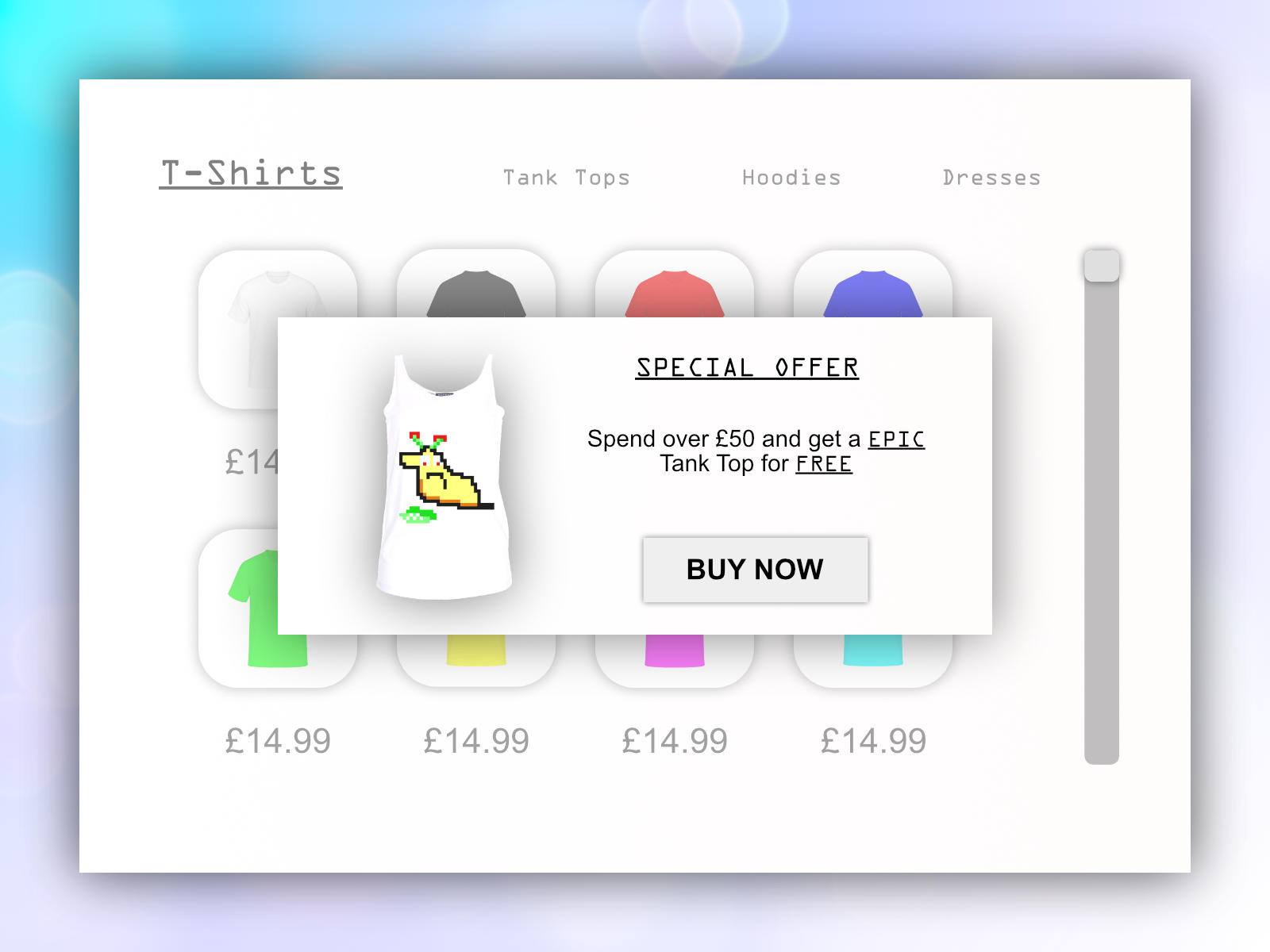 Daily Ui Special Offer By Aleksandar On Dribbble