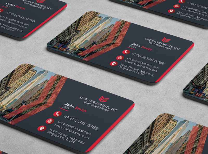 Business Card Design By Nafsan Zakia On Dribbble