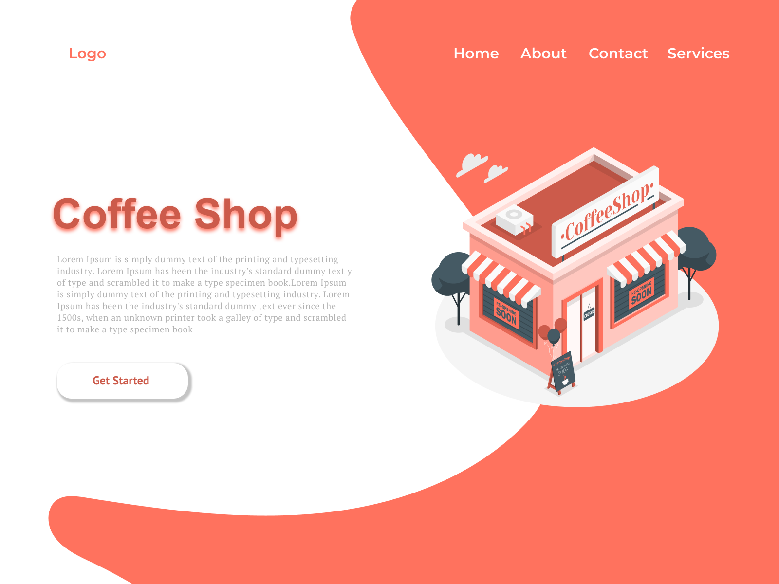 Coffee Shop By Sowdhamini Chodavarapu On Dribbble