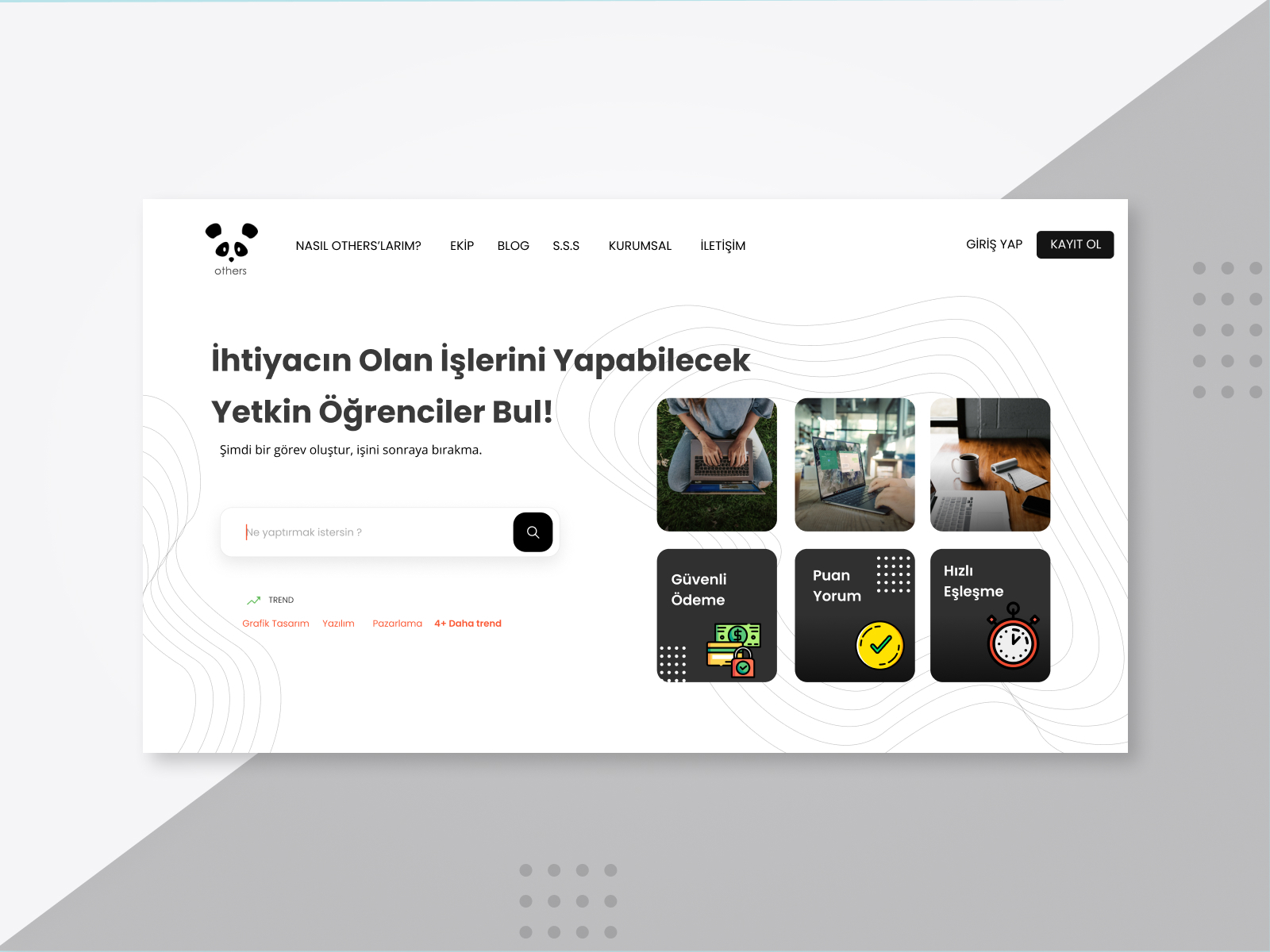 Others Web Site Design By Betul Uskudar On Dribbble