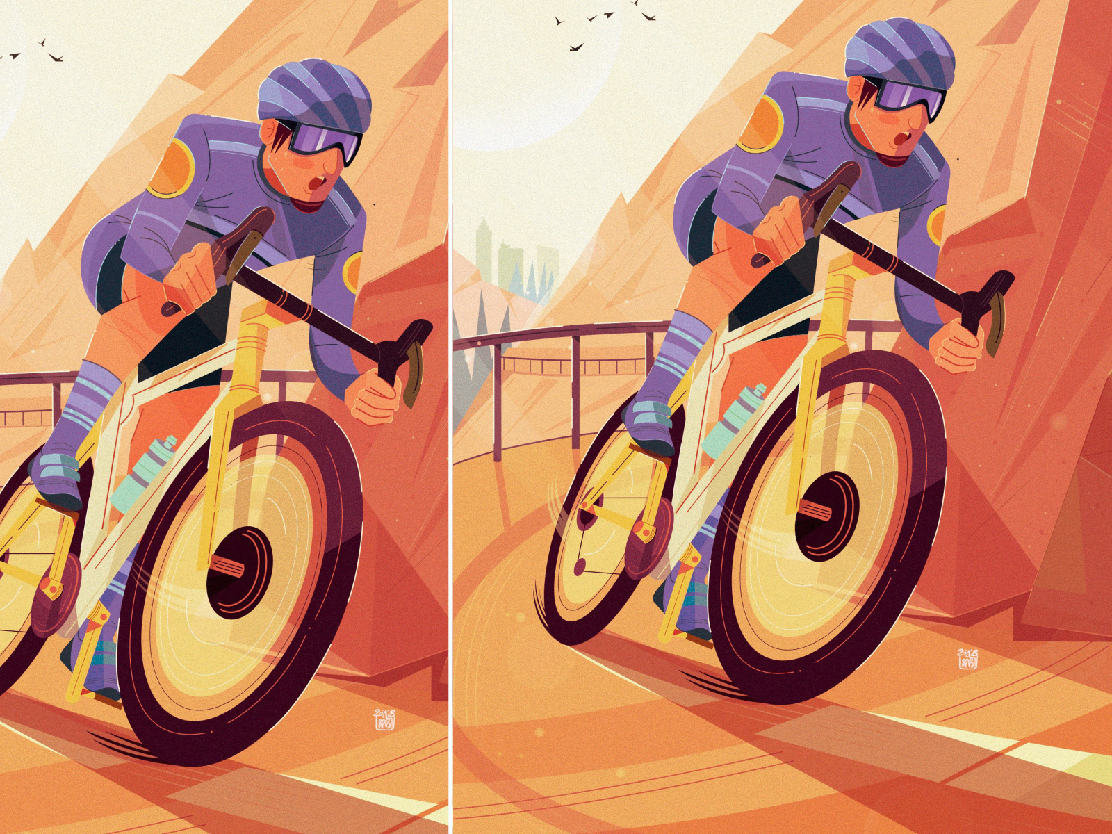 One Ride Away From A Good Mood By Unni On Dribbble