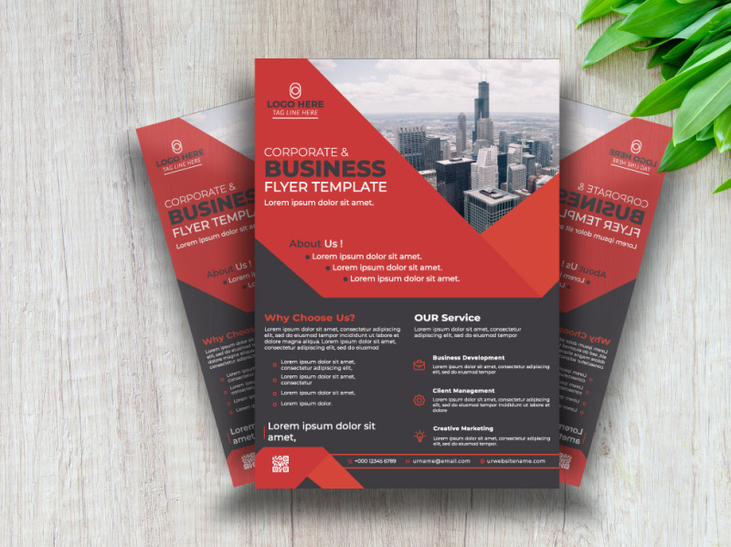 Dribbble Design Corporate Business Flyer And Professional Flyer