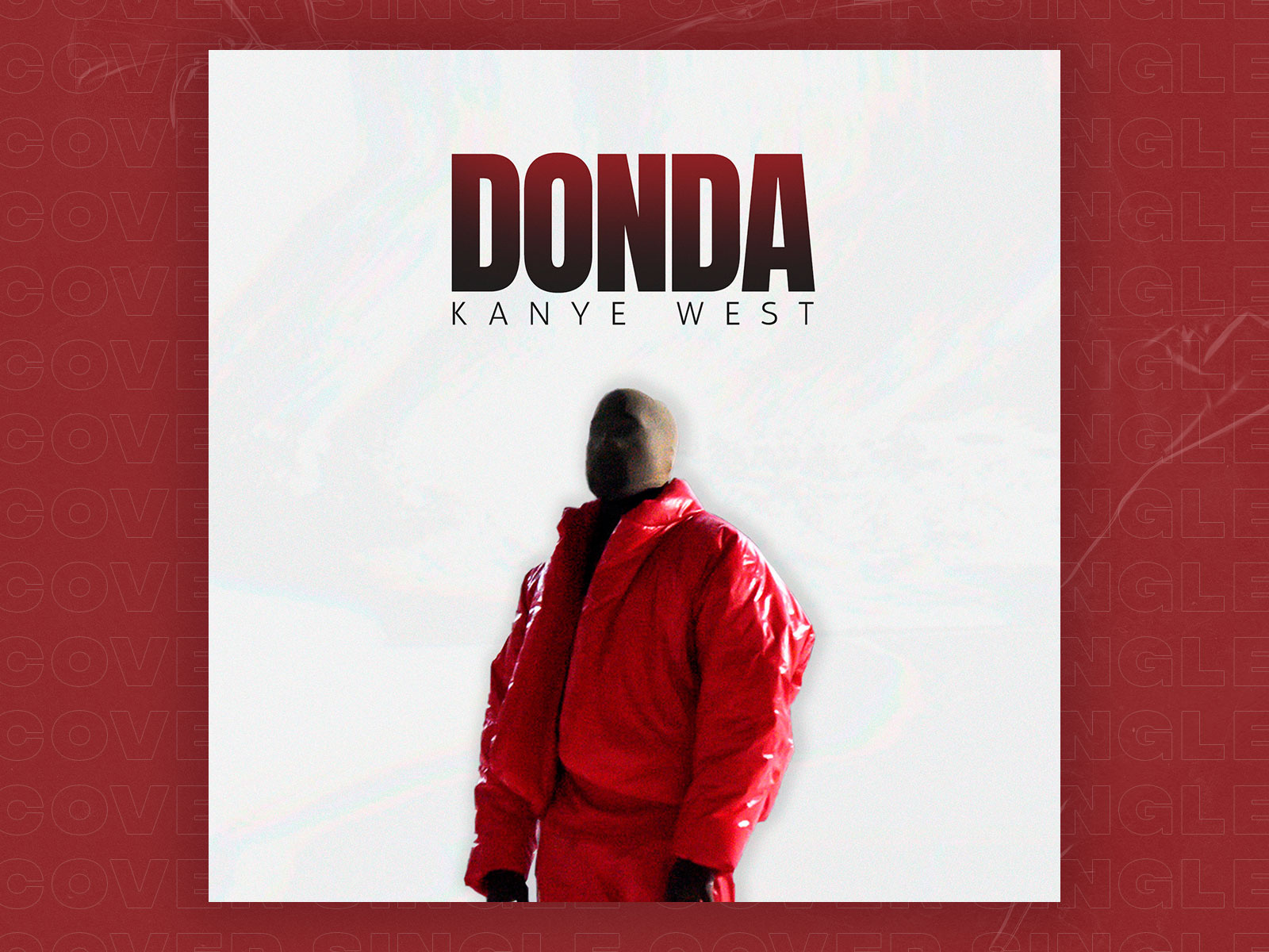 Donda Kanye West Cover Art By Kelvin Ferreira On Dribbble