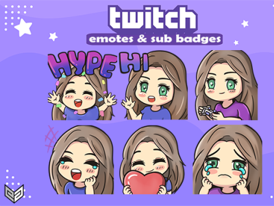 Twitch Emotes By Emotes By Hmh Production On Dribbble