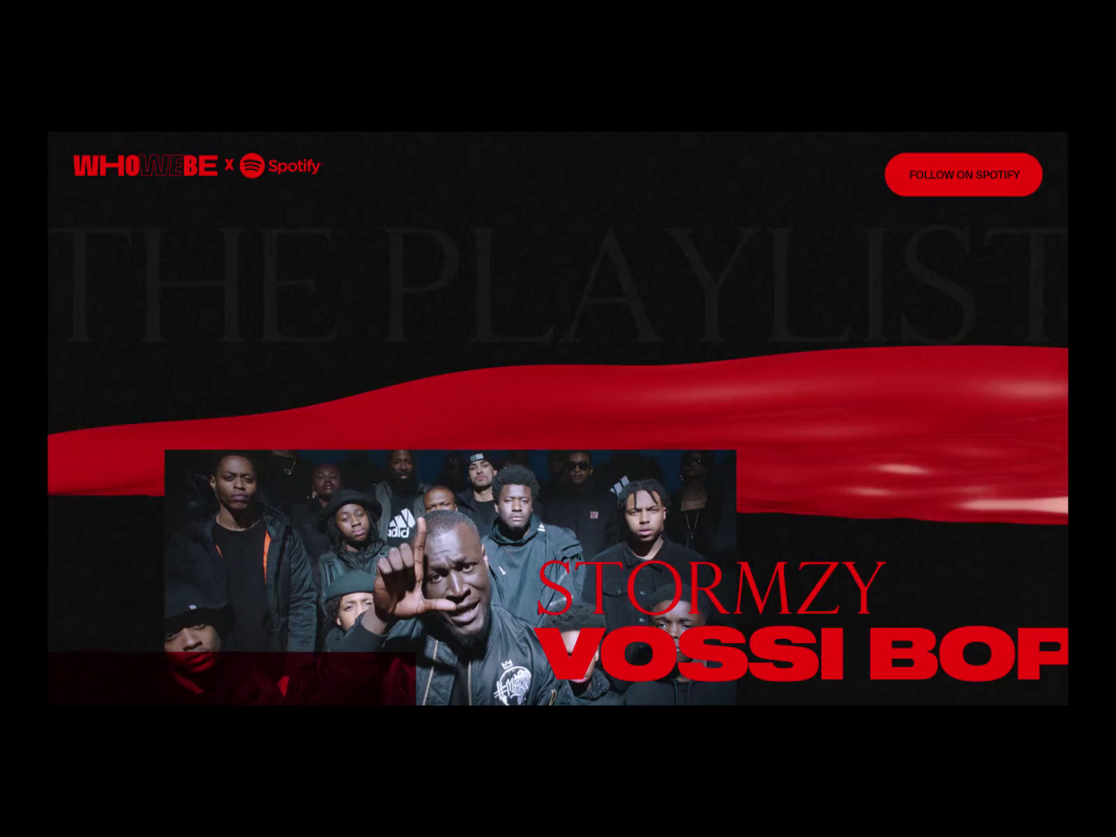 Spotify x WhoWeBe Concept