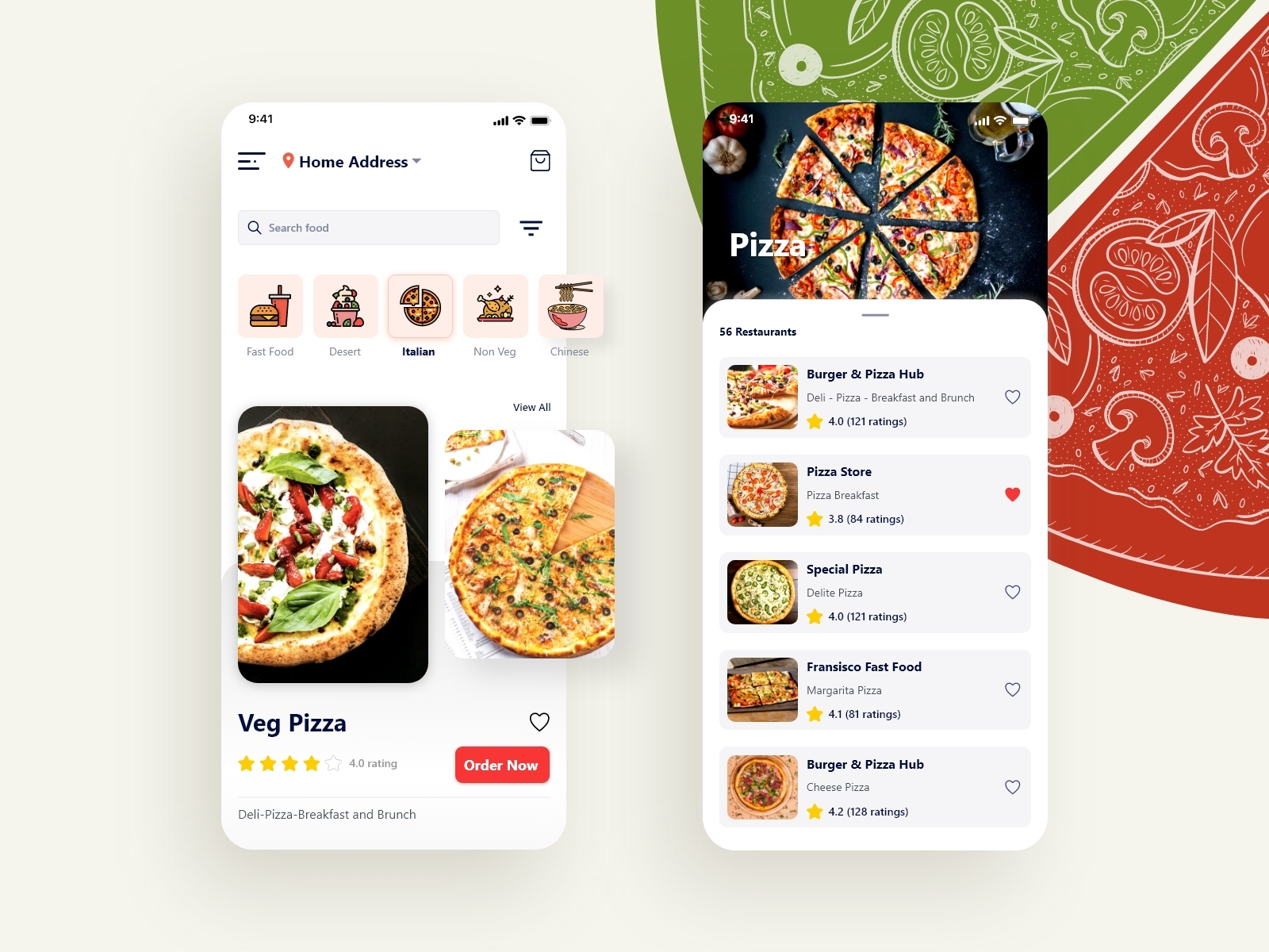 Food Delivery Mobile Application By Ashley Technologies On Dribbble