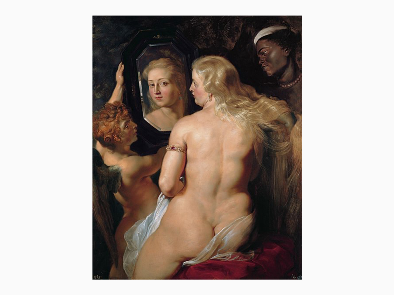 Питер Пауль Рубенс Венера перед зеркалом 1615